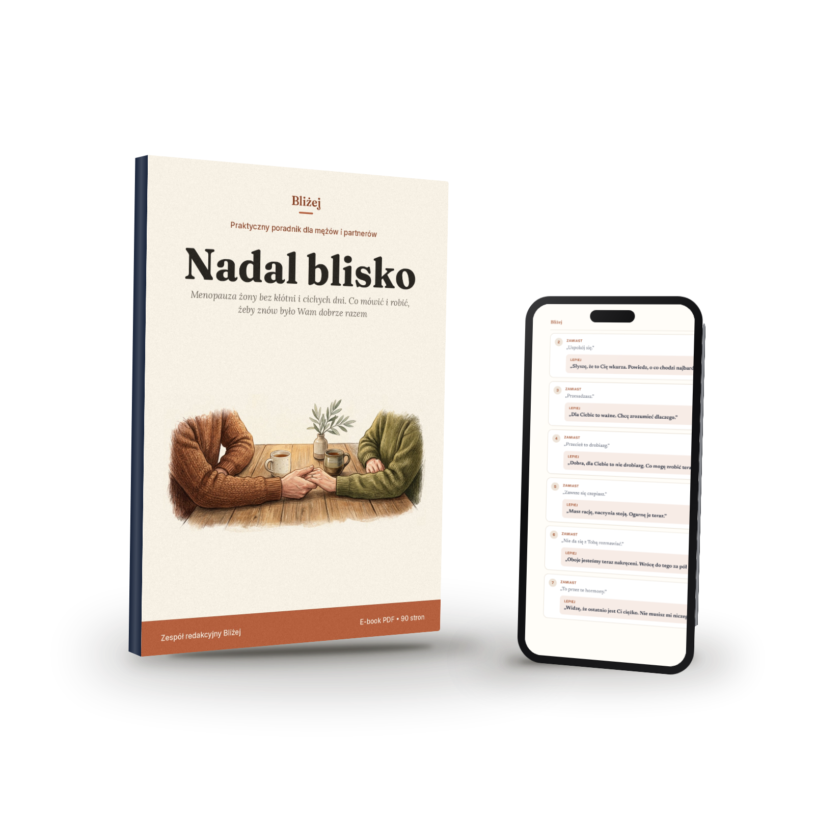 Nadal blisko: e-book i telefon z prawdziwą stroną poradnika