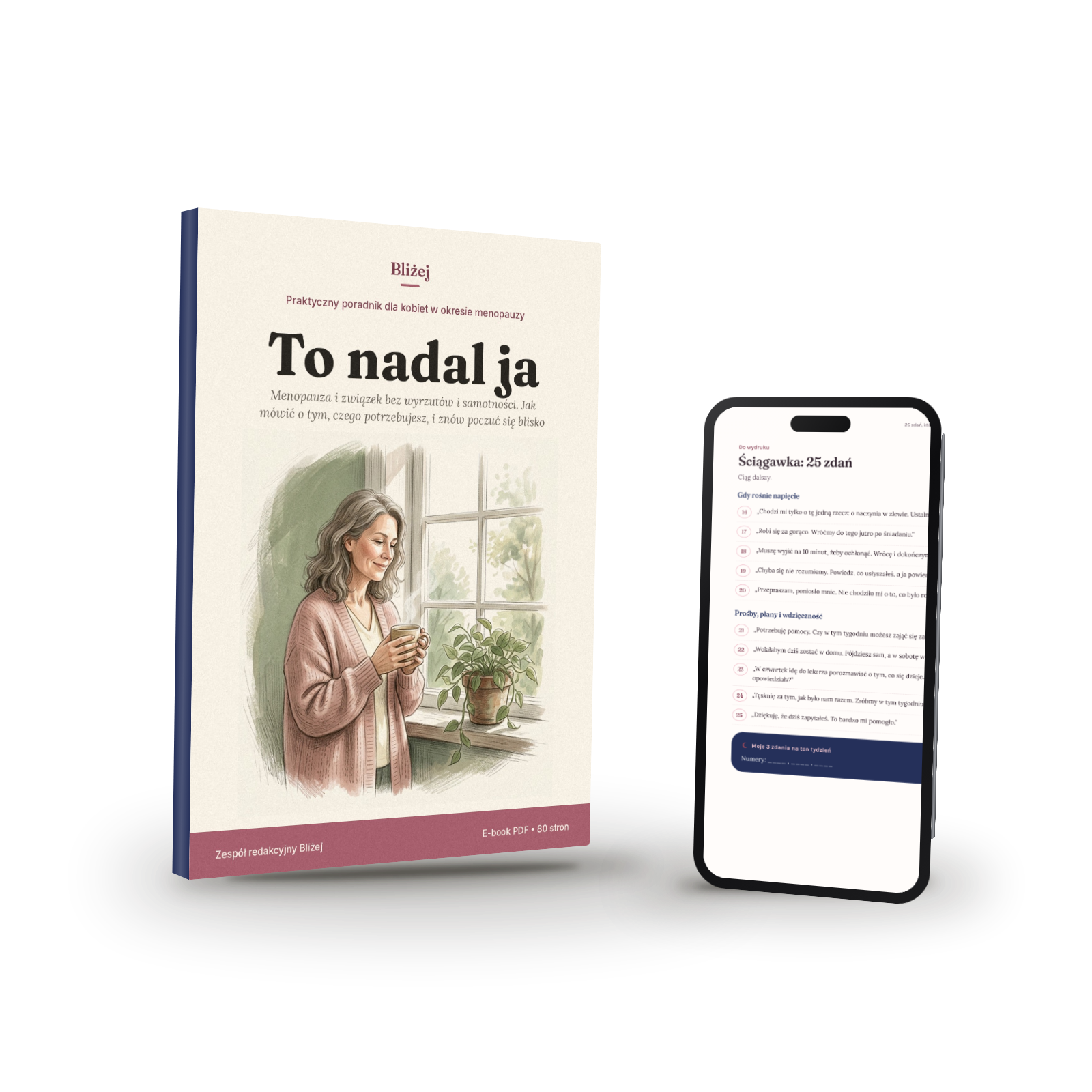 To nadal ja: e-book i telefon z prawdziwą stroną poradnika