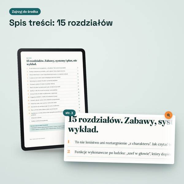 Dziecko, które samo się ogarnia: prawdziwa strona ze środka e-booka, s. 3