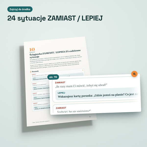 Dziecko, które samo się ogarnia: prawdziwa strona ze środka e-booka, s. 70