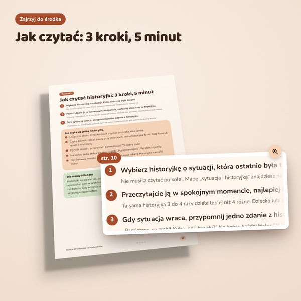 40 historyjek na trudne chwile: prawdziwa strona ze środka e-booka, s. 10